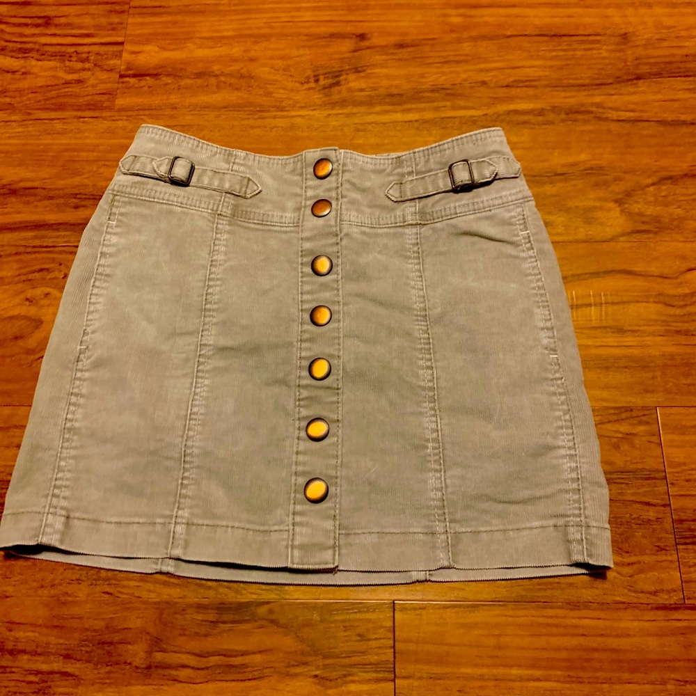 Gap corduroy tan skirt